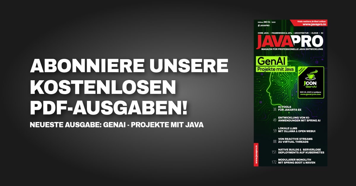 Neue Maßstäbe für Java: Die deutsche JAVAPRO ist zurück