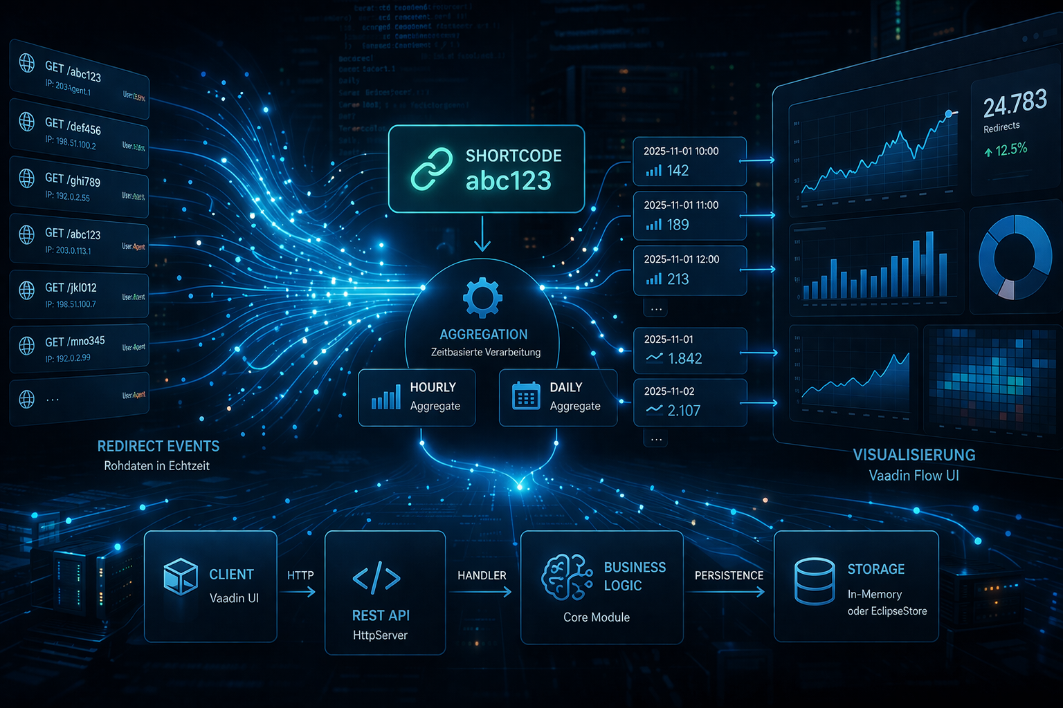 Url-Shortener - Redirect-Statistiken - Teil 1