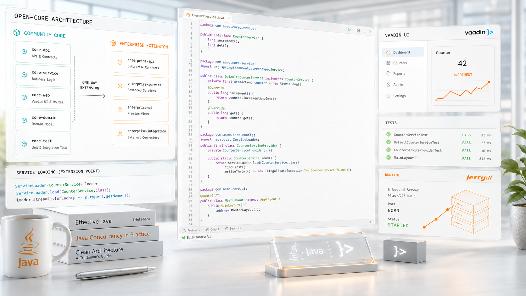 Open-Core mit Core Java und Vaadin — Teil 2
